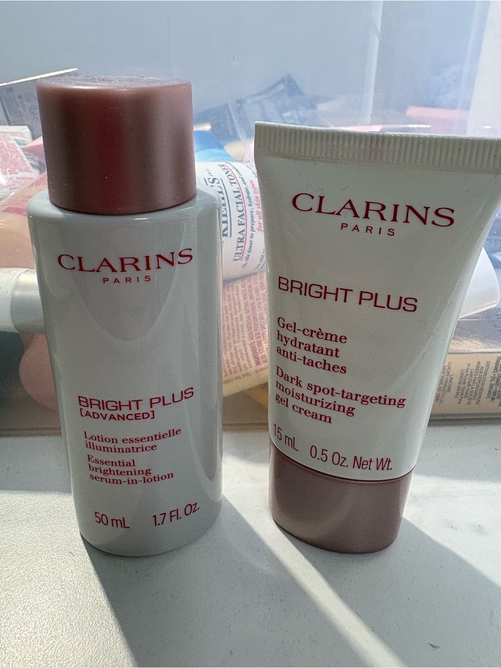 Clarins bright set